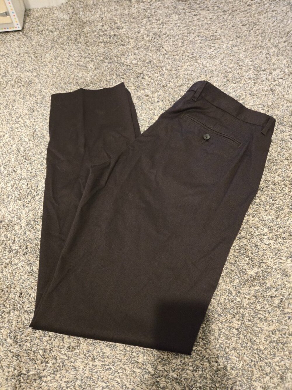 Bonobos Weekday Warrior Slim Dress Pants Tuesday Black 36x34